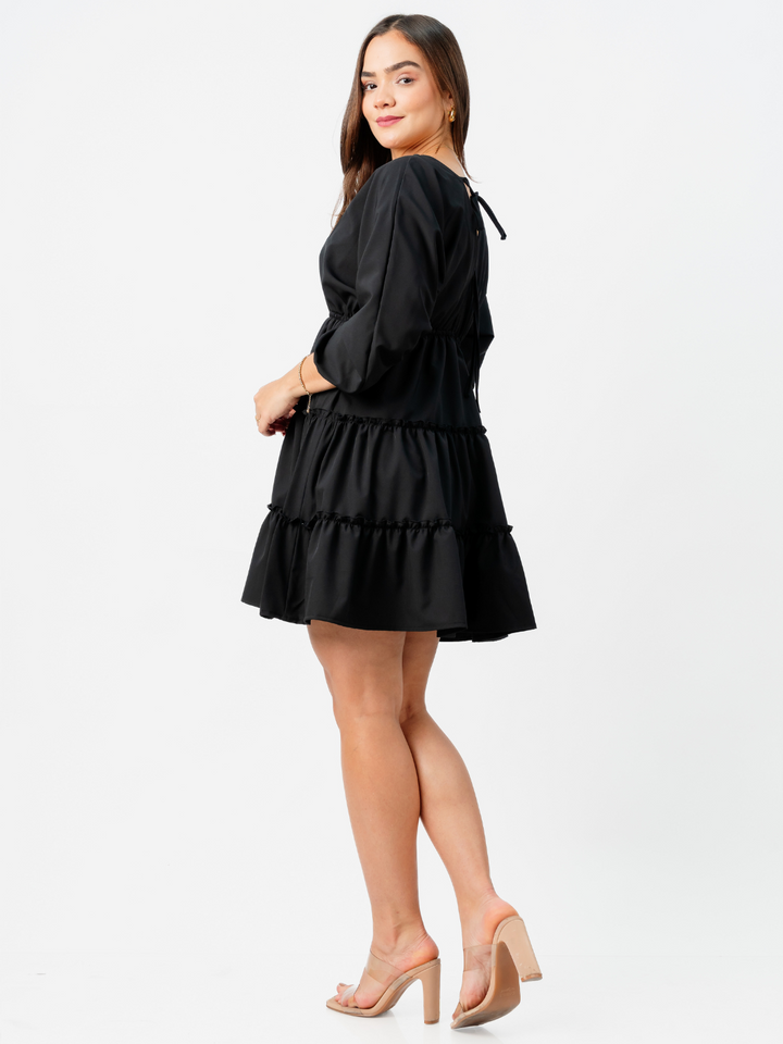 VESTIDO NATASHA - NEGRO