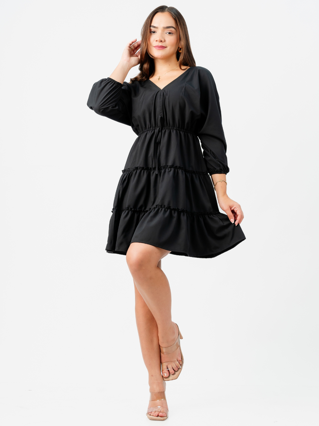 VESTIDO NATASHA - NEGRO