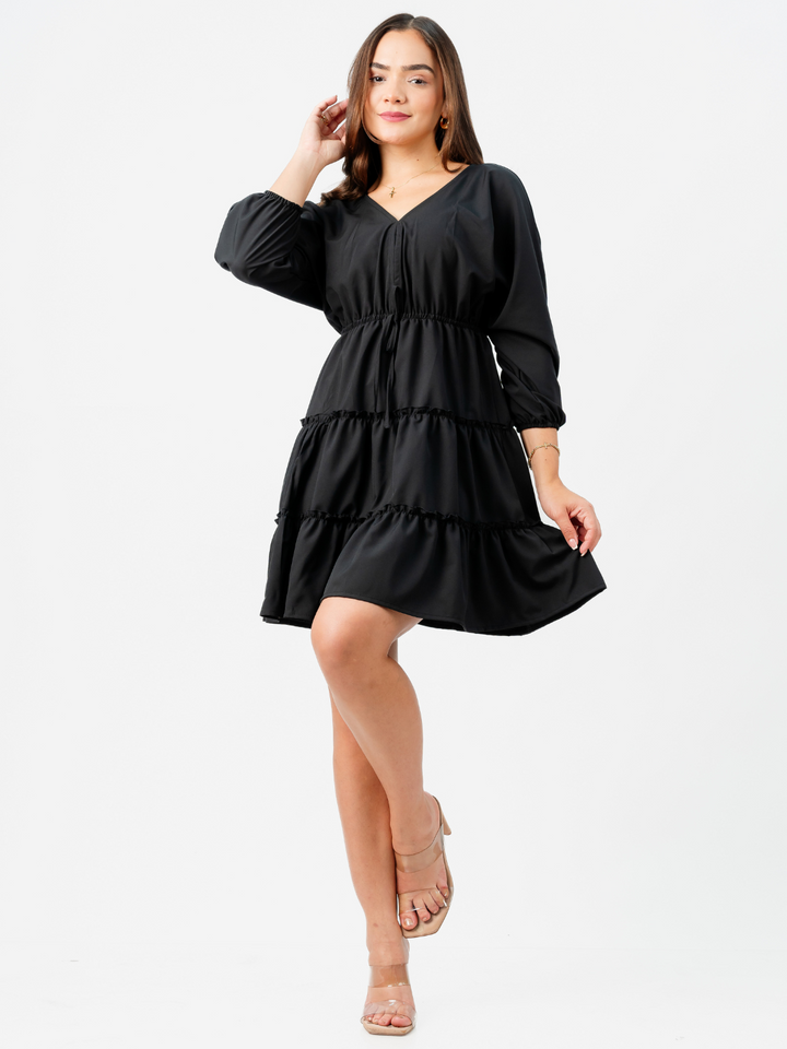 VESTIDO NATASHA - NEGRO