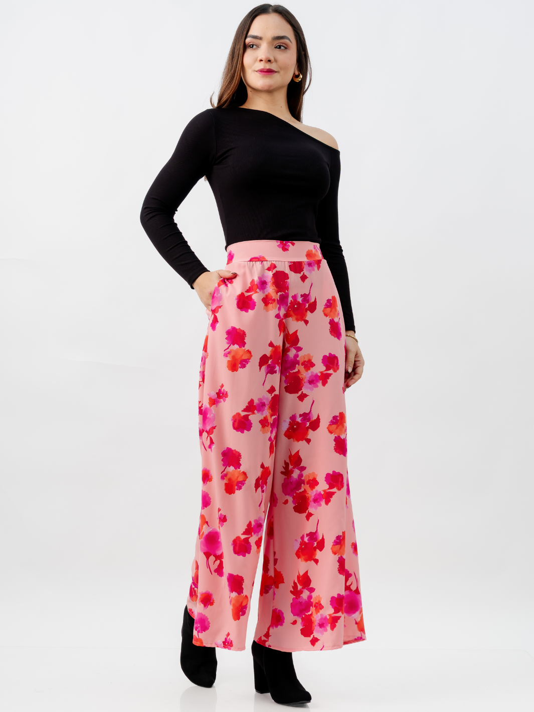 PANTALON PALAZZO DARA ROSA