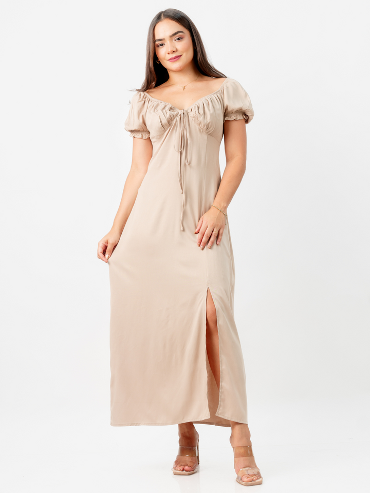 VESTIDO INES - NUDE