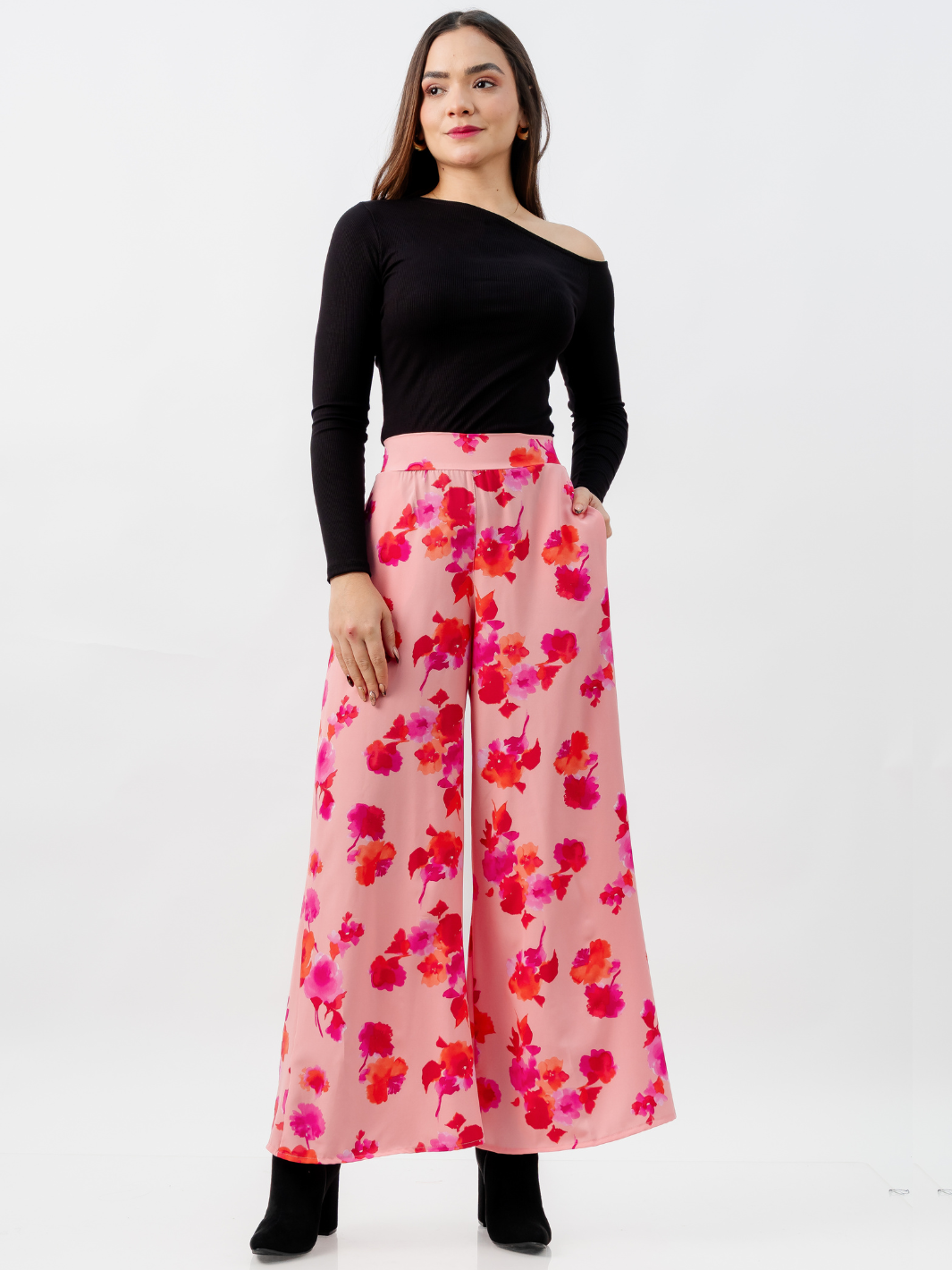 PANTALON PALAZZO DARA ROSA