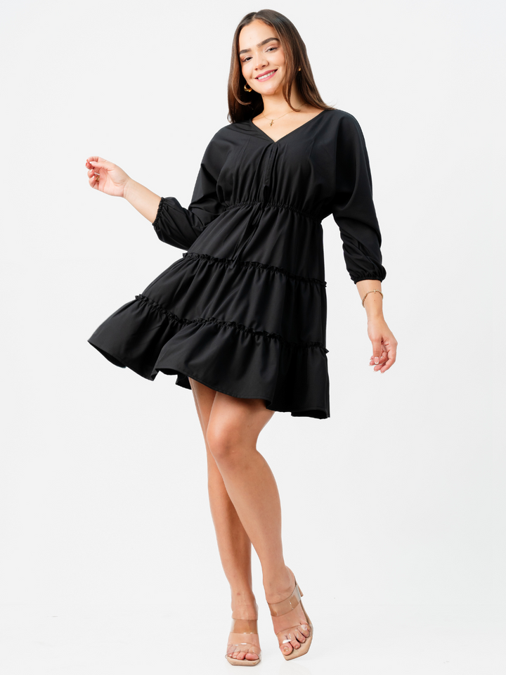 VESTIDO NATASHA - NEGRO