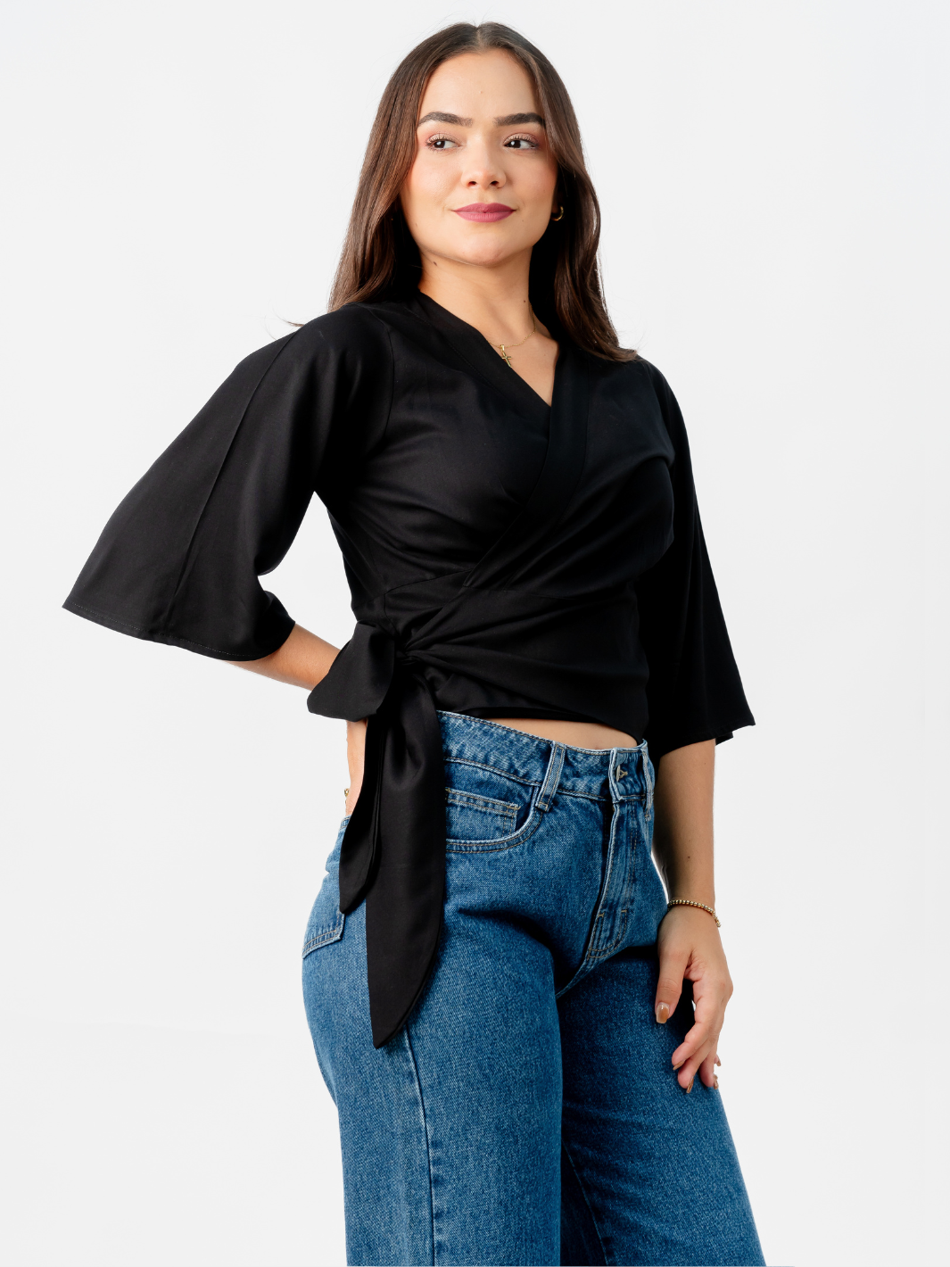 BLUSA GERALDINE - NEGRO