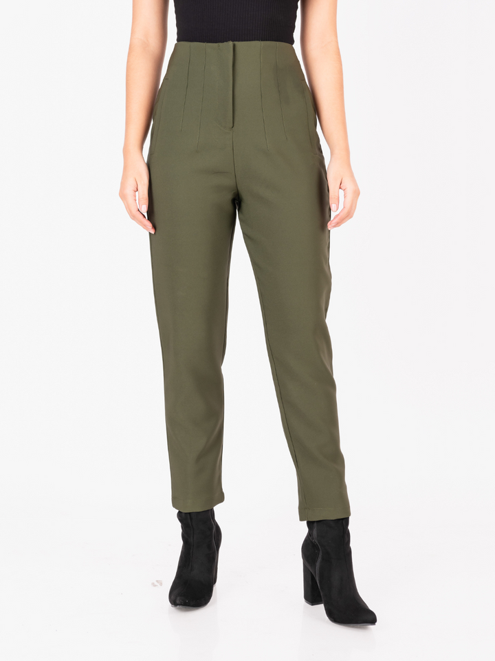 PANTALON CRISTINA - VERDE MILITAR