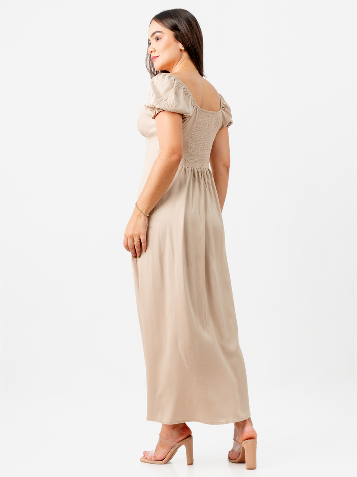 VESTIDO INES - NUDE