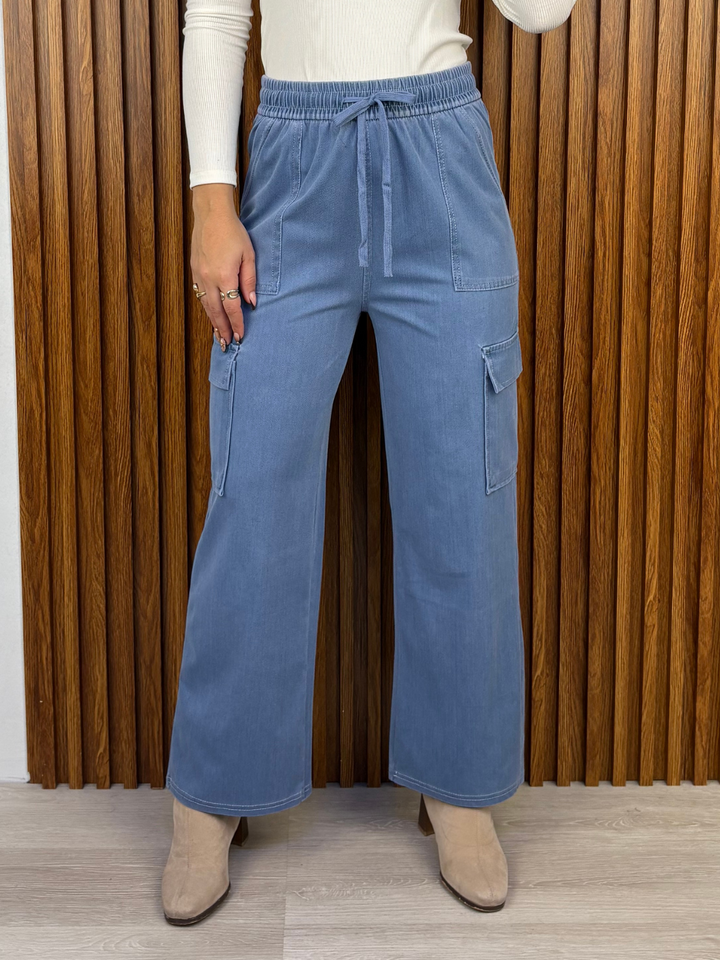 PANTALON CARGO MAITE CELESTE