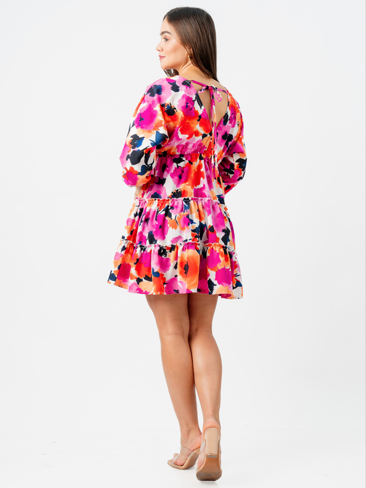 VESTIDO NATASHA - FUCSIA