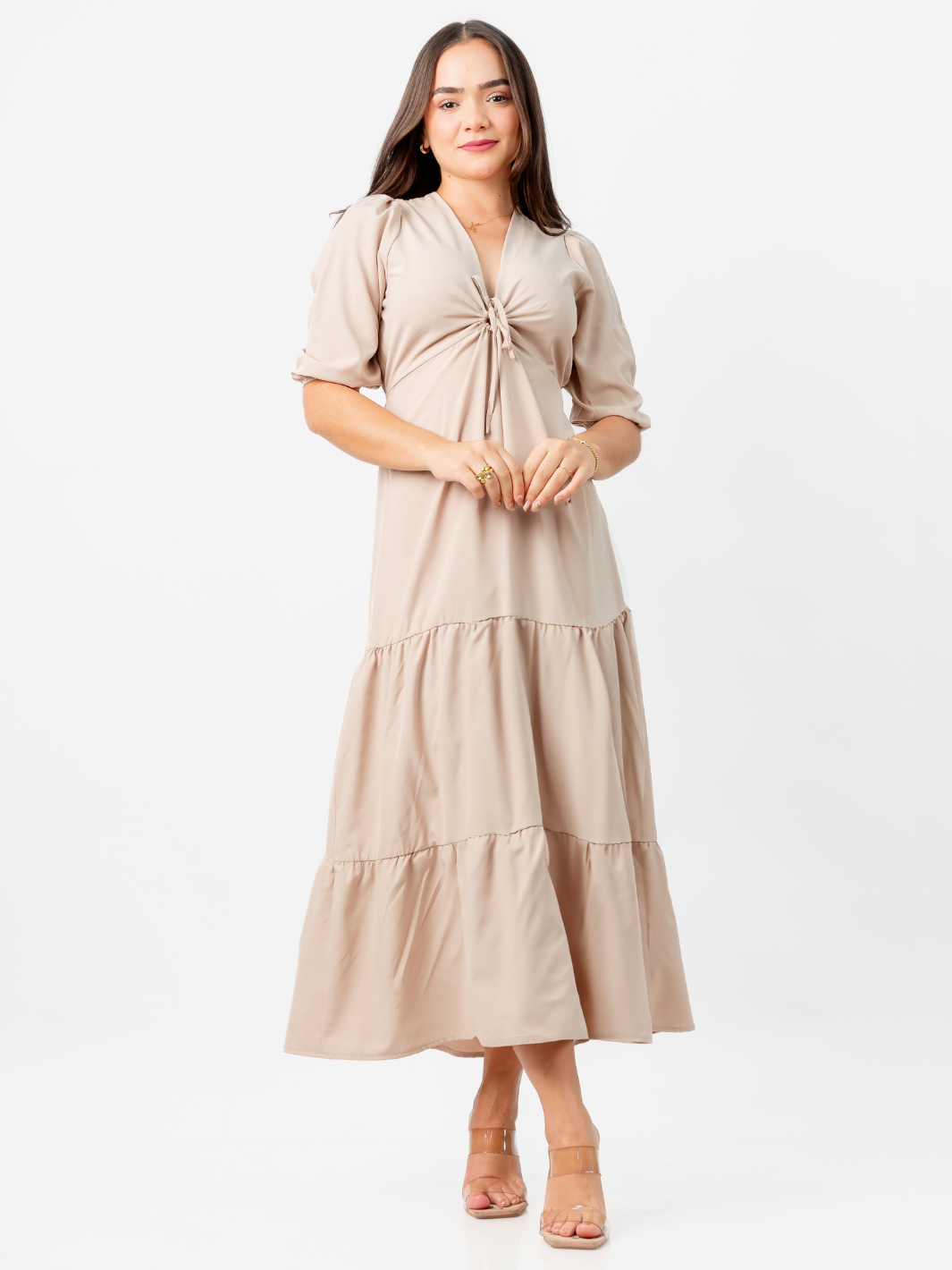 VESTIDO TIZIANA - NUDE