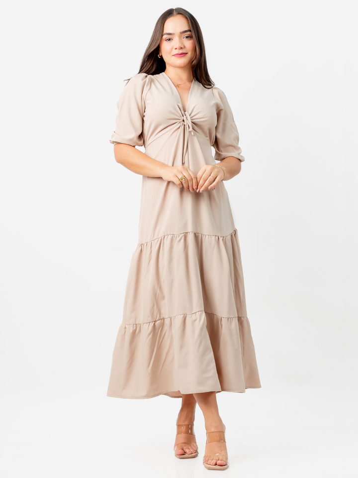 VESTIDO TIZIANA - NUDE