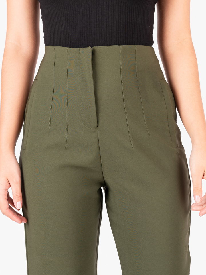 PANTALON CRISTINA - VERDE MILITAR