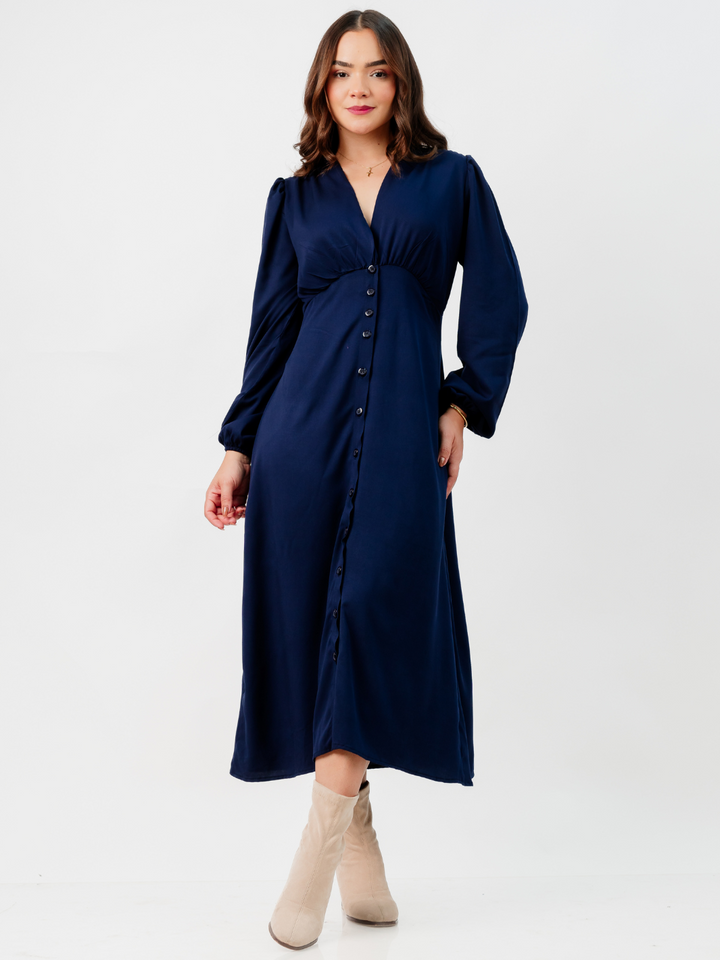 VESTIDO ESMERALDA - AZUL