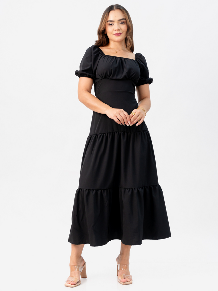 VESTIDO TATIANA - NEGRO