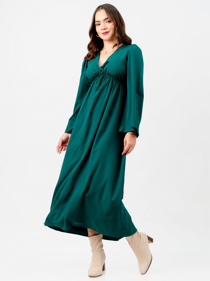 VESTIDO CRISTI - VERDE