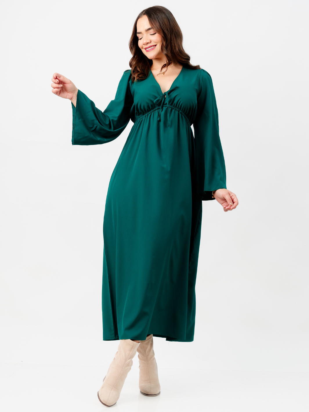 VESTIDO CRISTI - VERDE