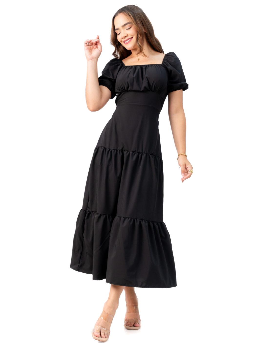 VESTIDO TATIANA - NEGRO