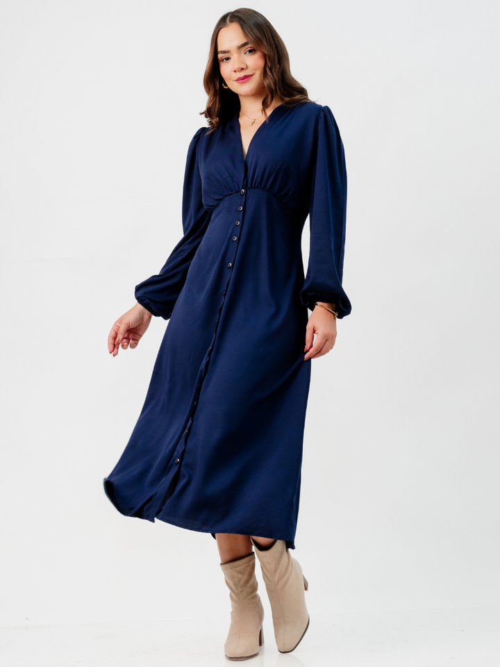 VESTIDO ESMERALDA - AZUL