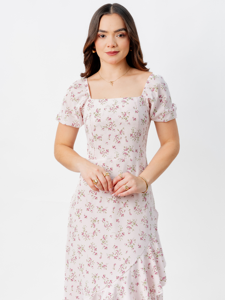 VESTIDO CASUAL LARGO PAOLA ROSA