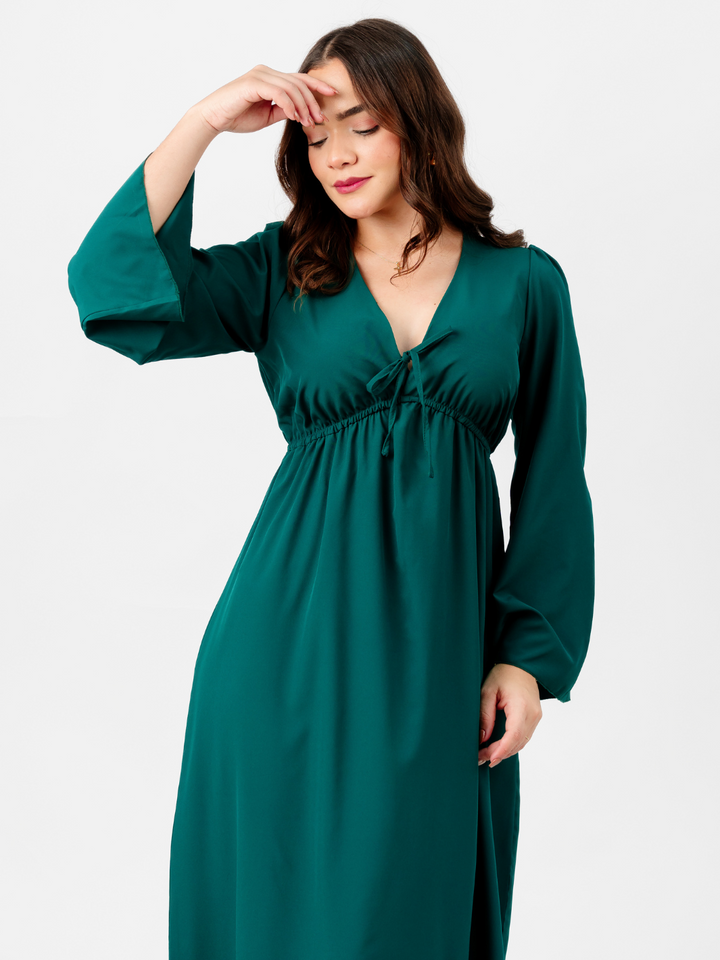 VESTIDO CRISTI - VERDE