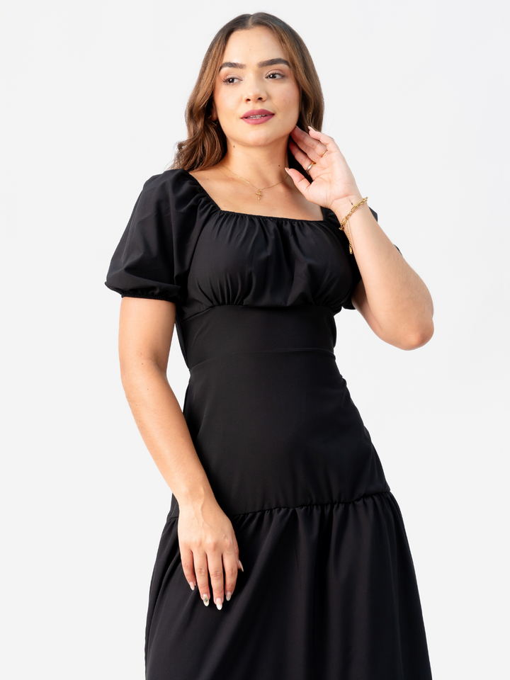 VESTIDO TATIANA - NEGRO