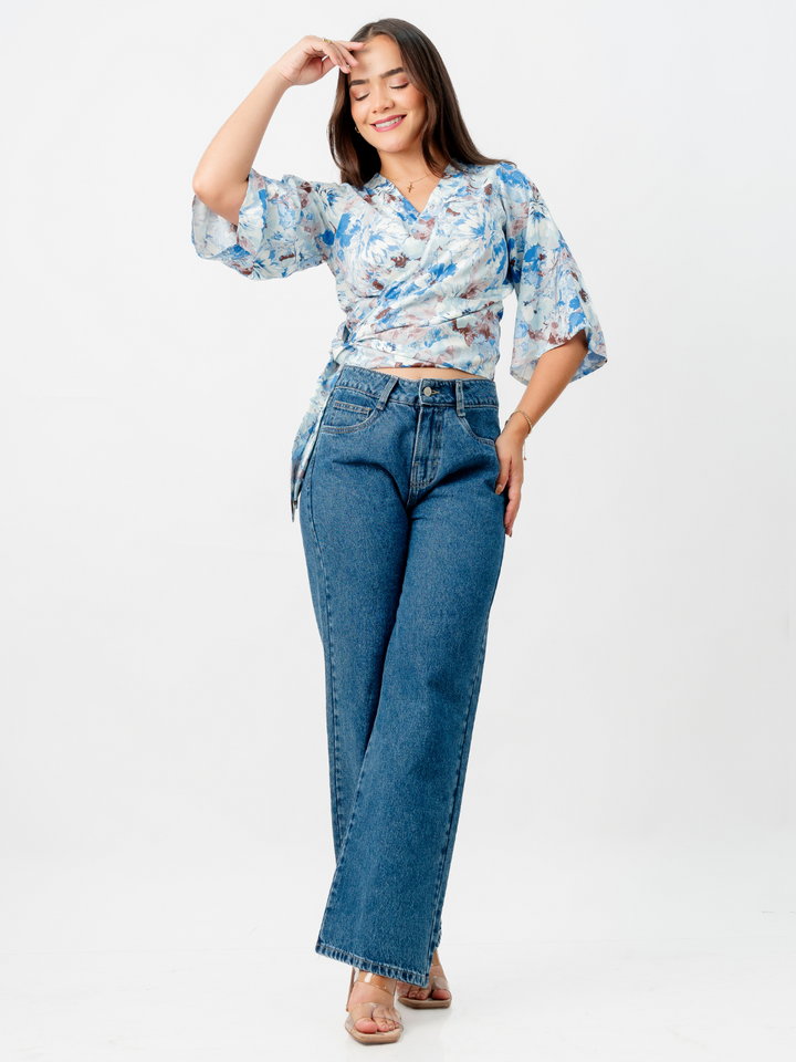 BLUSA GERALDINE - AZUL