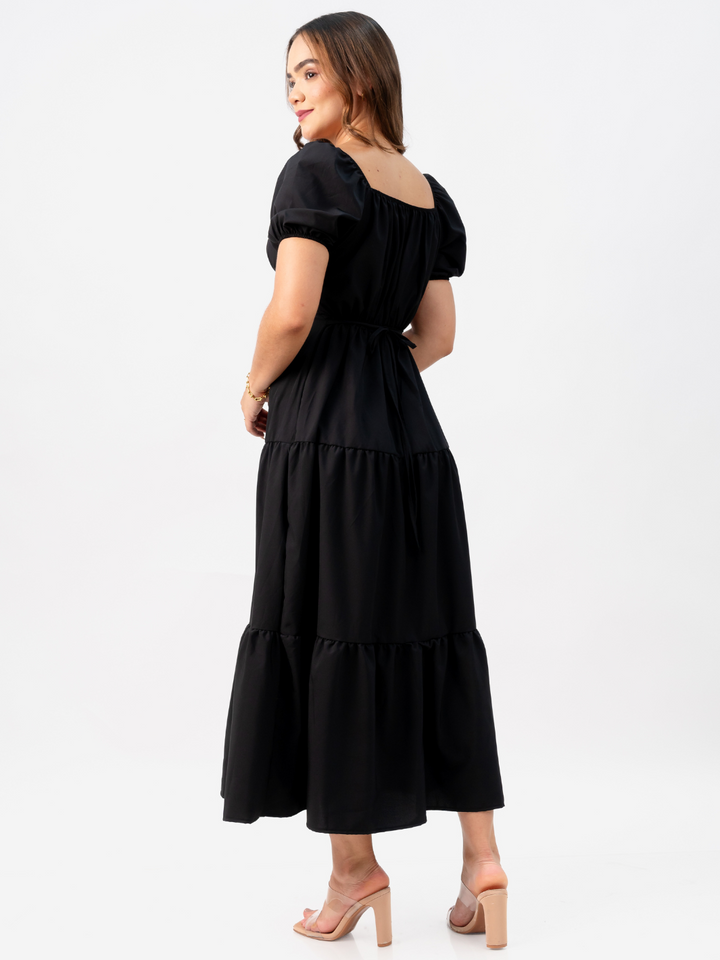 VESTIDO TATIANA - NEGRO
