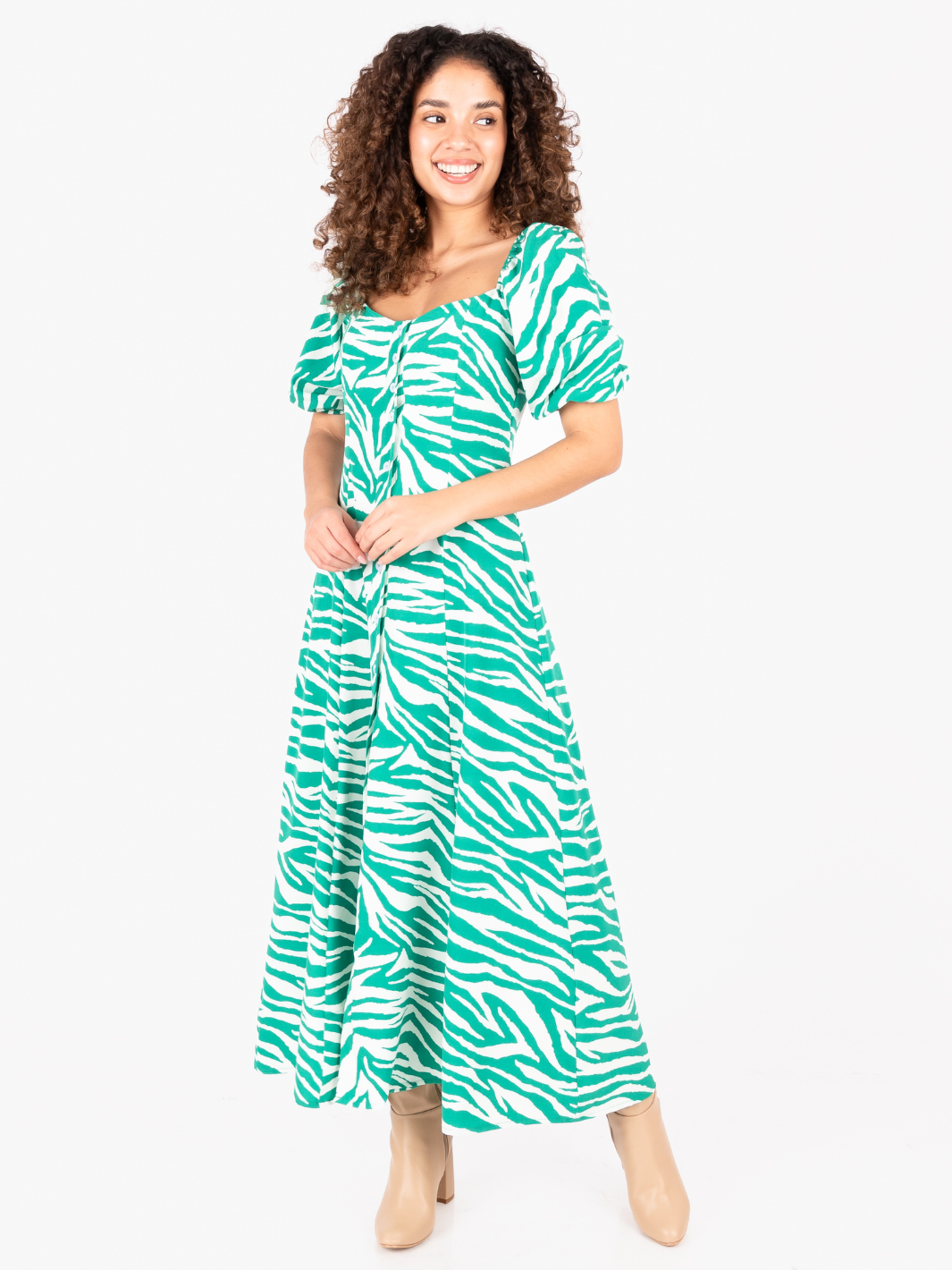 VESTIDO MAGDALENA - VERDE