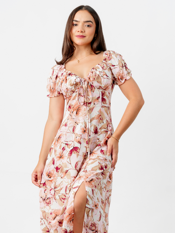 VESTIDO INES - ROSA
