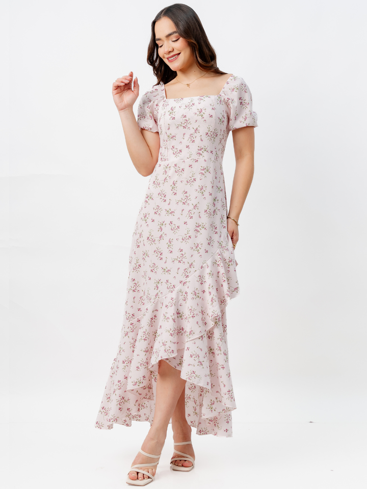 VESTIDO CASUAL LARGO PAOLA ROSA