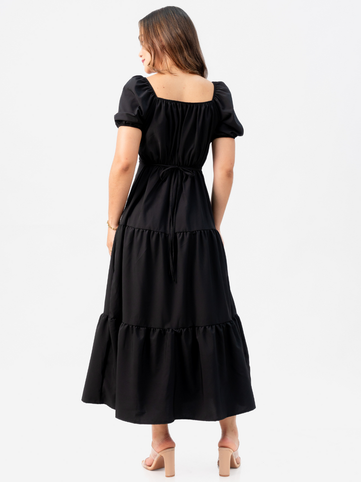 VESTIDO TATIANA - NEGRO
