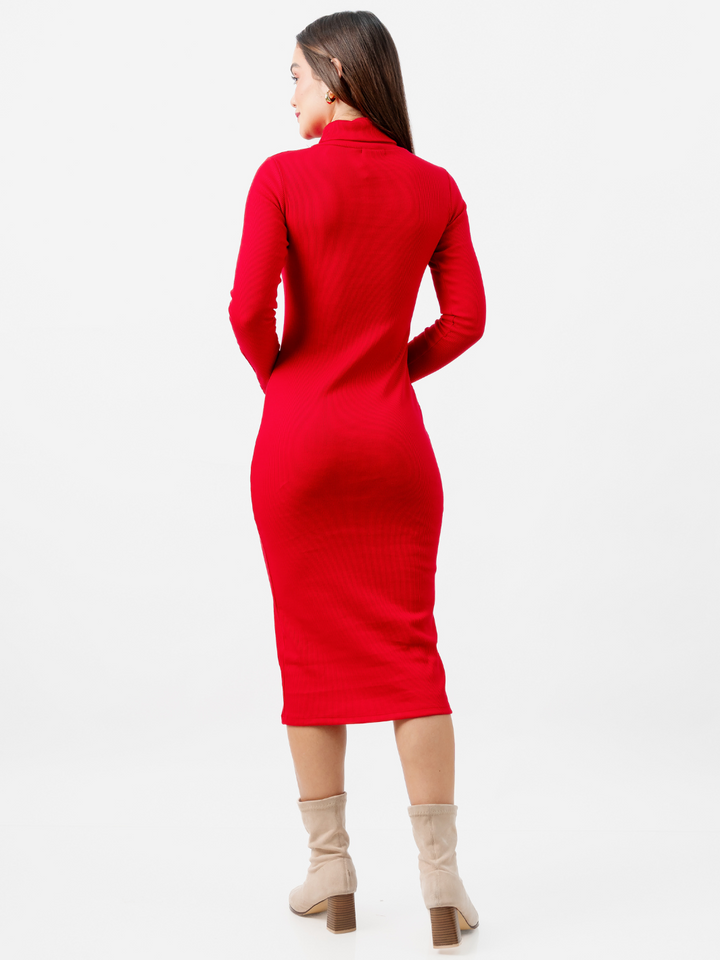 VESTIDO CASUAL XIOMARA ROJO