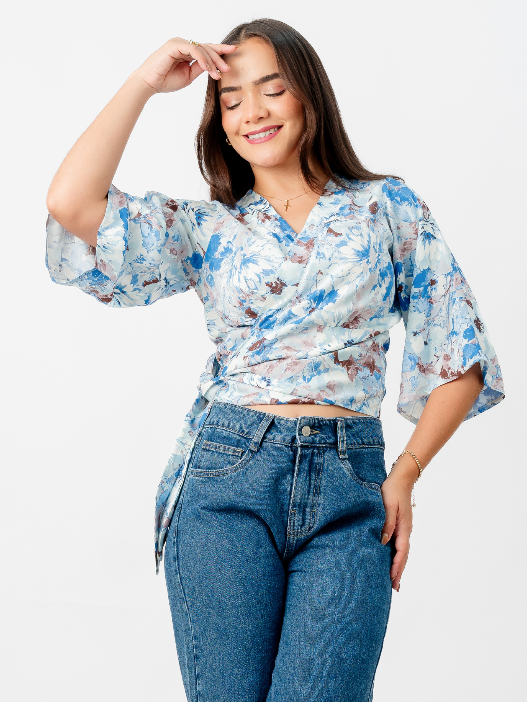 BLUSA GERALDINE - AZUL