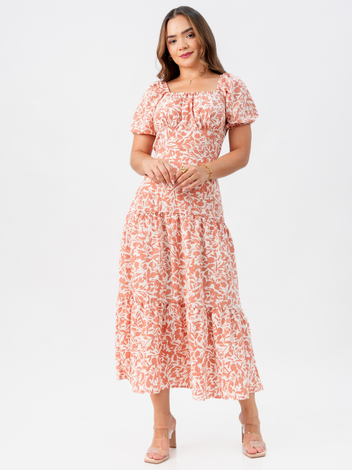 VESTIDO TATIANA - DURAZNO