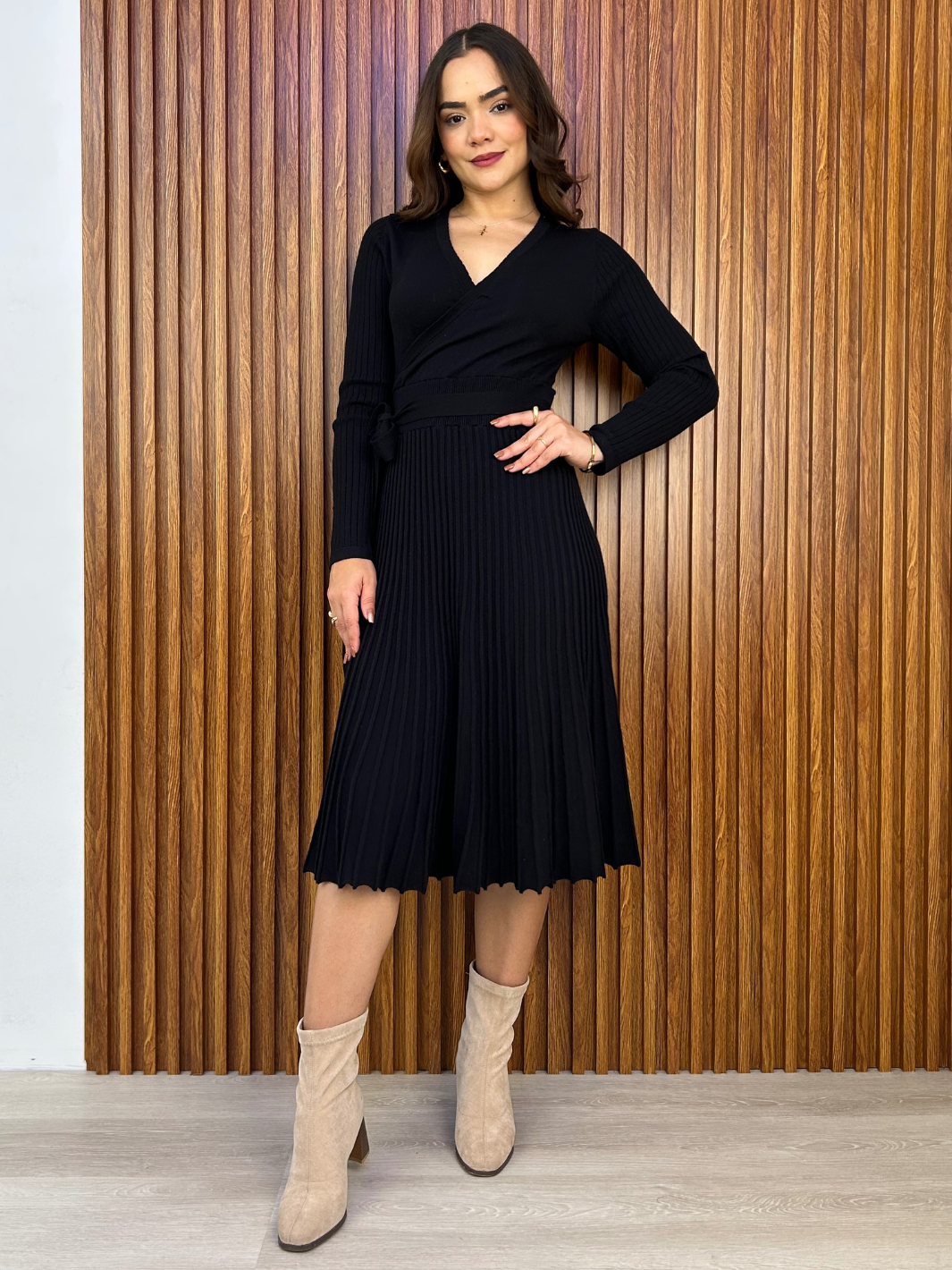 VESTIDO VIOLETTA - NEGRO
