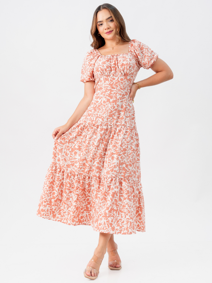 VESTIDO TATIANA - DURAZNO