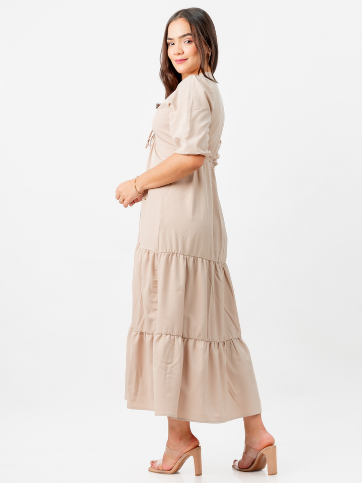 VESTIDO TIZIANA - NUDE