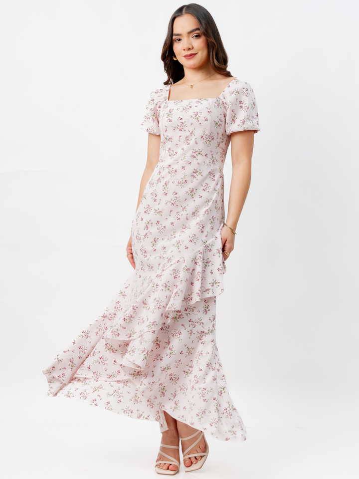 VESTIDO CASUAL LARGO PAOLA ROSA