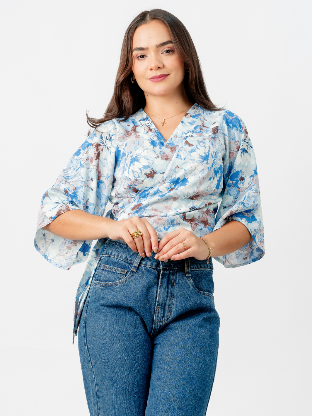 BLUSA GERALDINE - AZUL