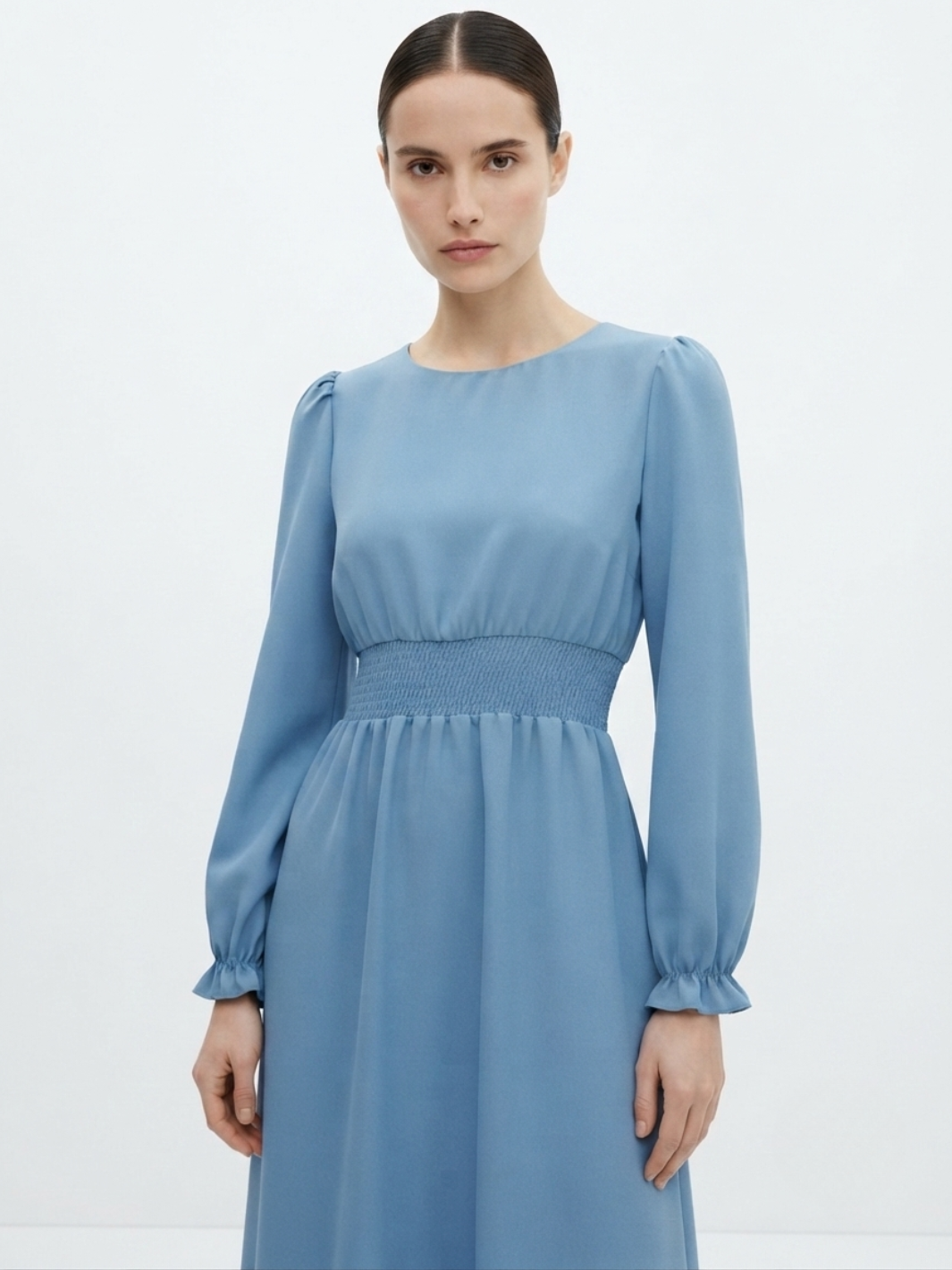 VESTIDO CASUAL MANGA LARGA SUMI ITALIANO