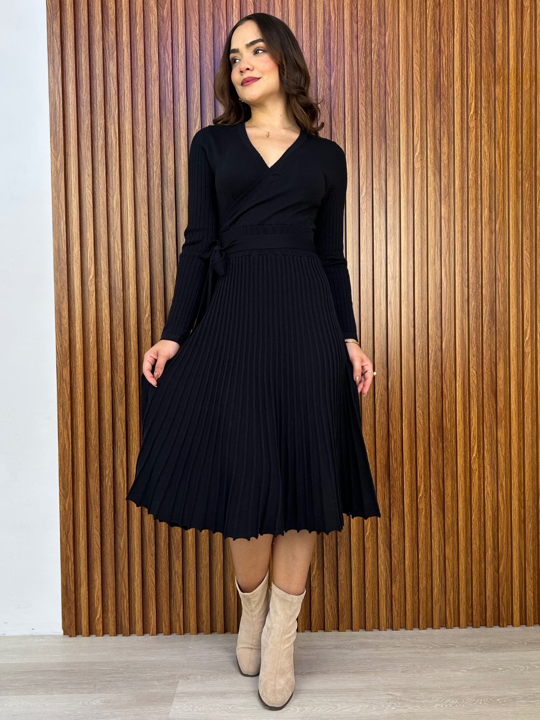 VESTIDO VIOLETTA - NEGRO