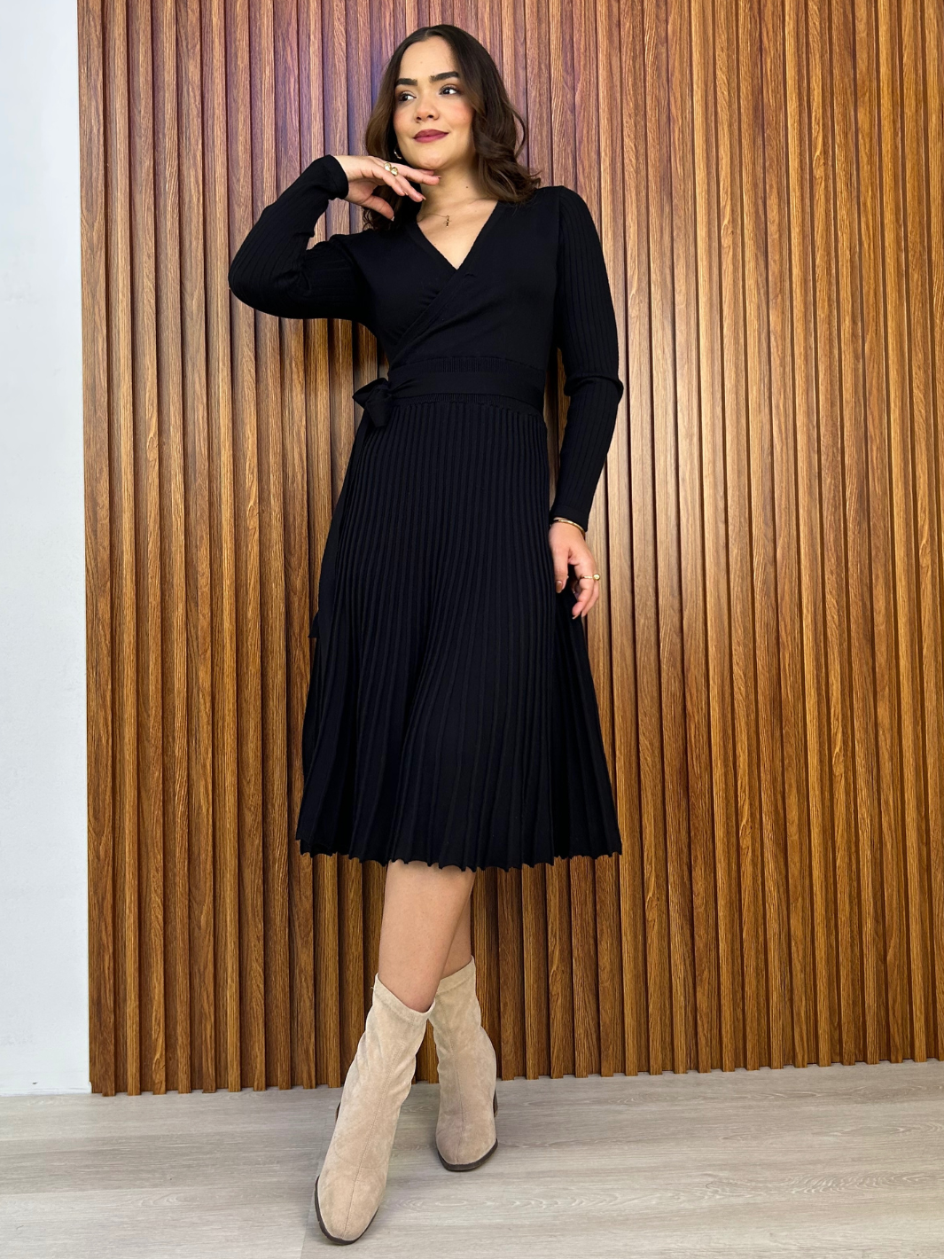 VESTIDO VIOLETTA - NEGRO