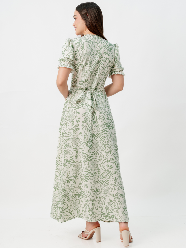 VESTIDO ENVOLVENTE ANI PERLA