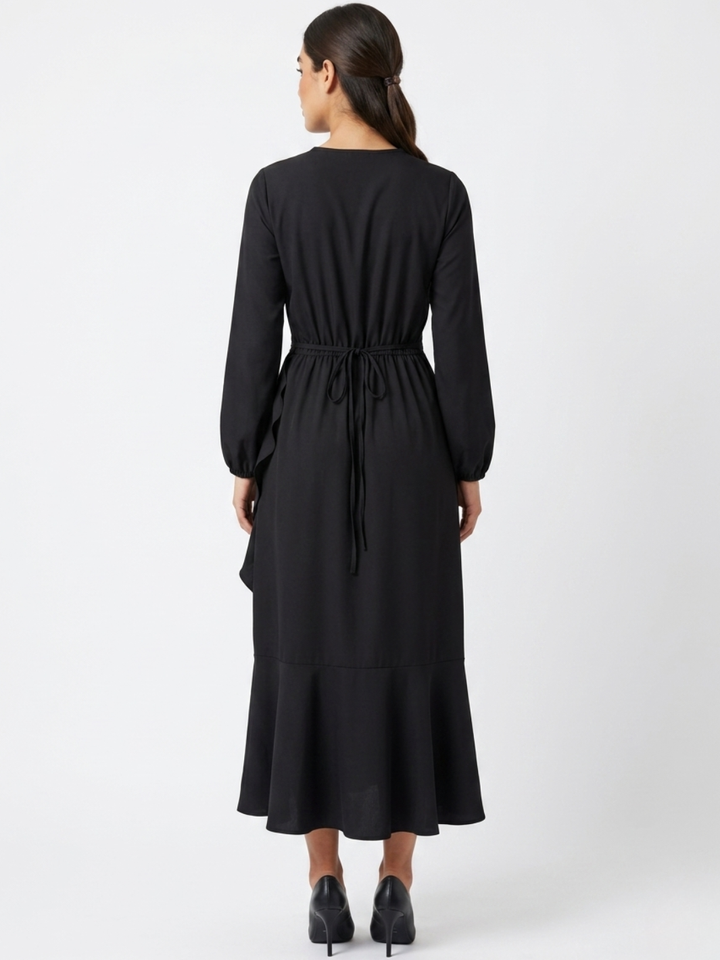 VESTIDO ENVOLVENTE ANNA NEGRO