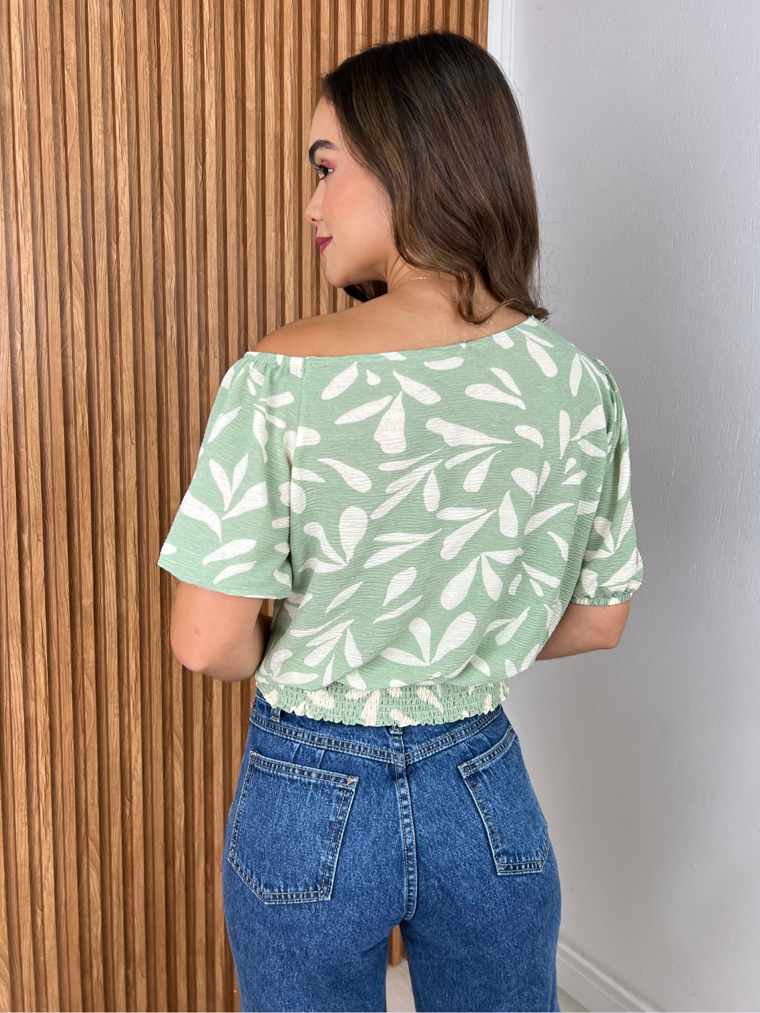 BLUSA NICOLETA - VERDE