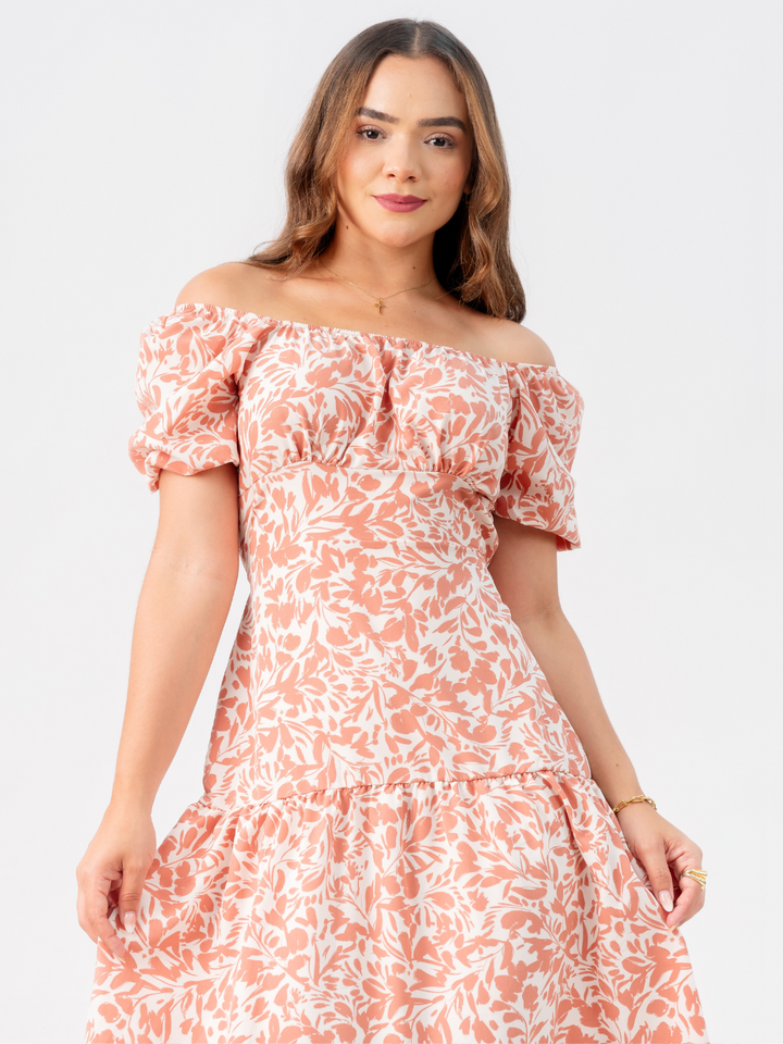 VESTIDO TATIANA - DURAZNO