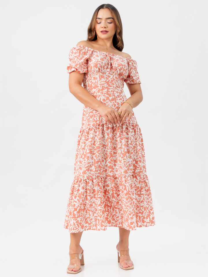 VESTIDO TATIANA - DURAZNO