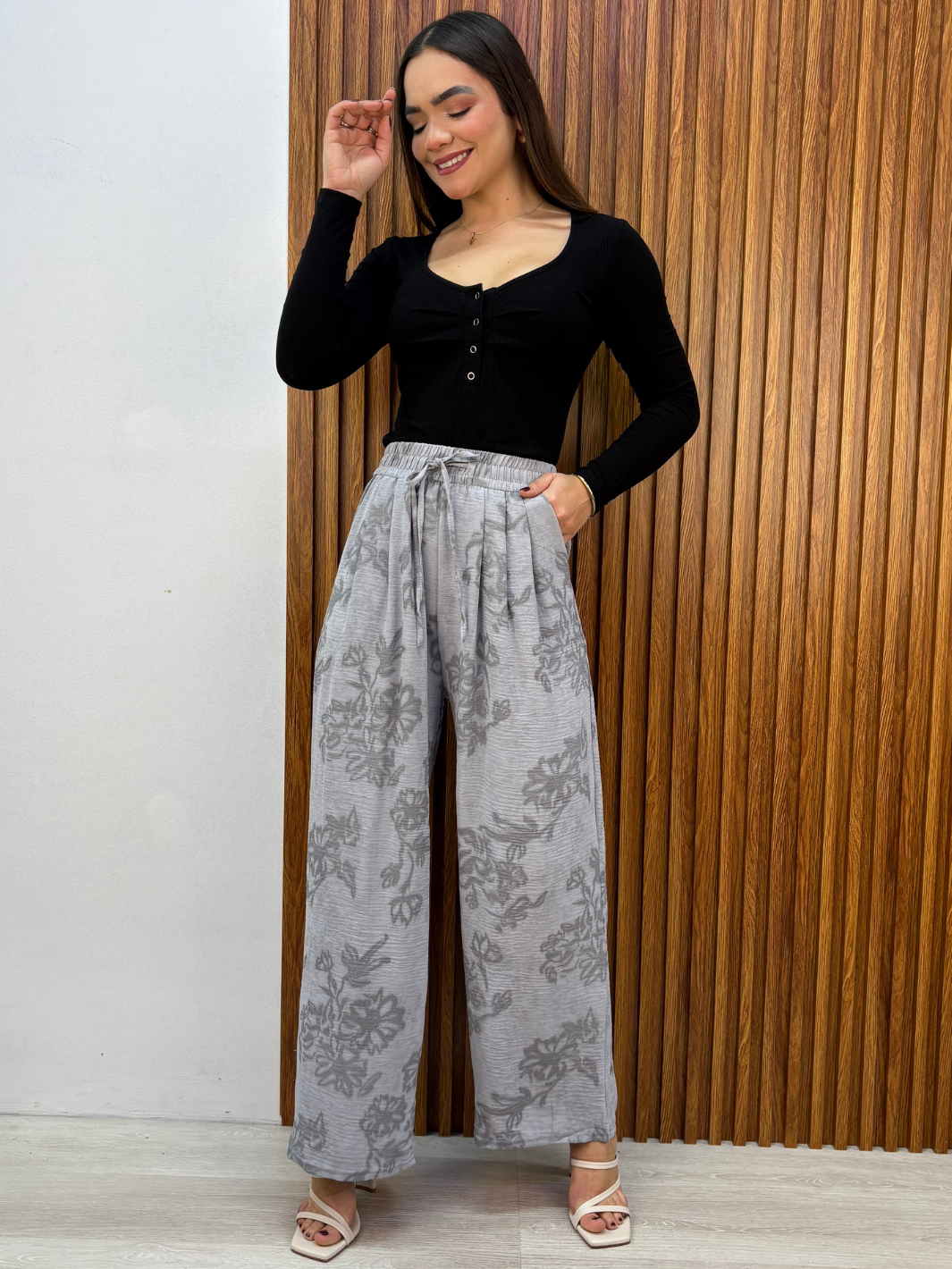 PANTALON CASUAL ELA MELANGE