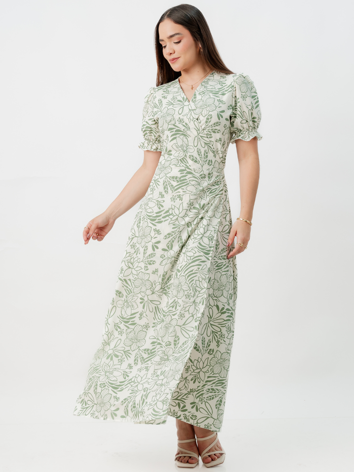 VESTIDO ENVOLVENTE ANI PERLA