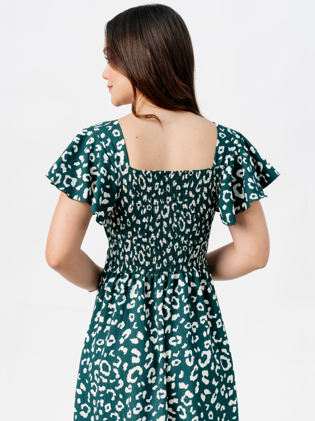 VESTIDO LARGO CORTE A BRENDA VERDE