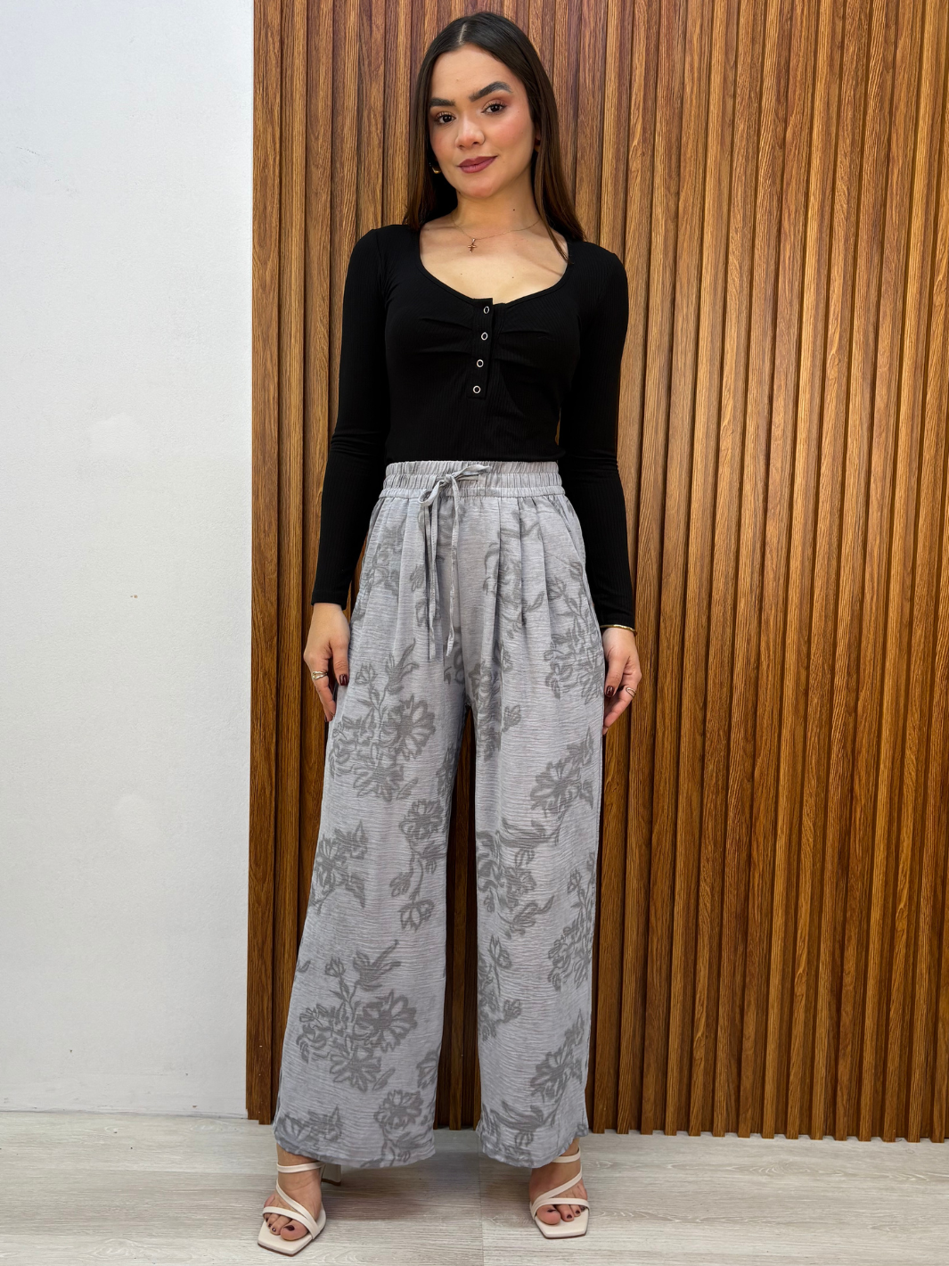PANTALON CASUAL ELA MELANGE